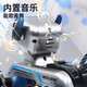 Xulin Deutsche Brand Roboterhund Smart Ai Roboter Geste Fernbedienung Kinderspielzeug 2025 Schwarze Technologie Achtrad Stunt [Blau und Schwarz] Griff Standard Single Electric