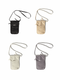 
Sweet Miaomiao Travel Multi-function Anti-theft Certificate Package Air Ticket Passport Clip Change Mobile Lightweight Storage Bag Sliding Cross-Span Bag Document Package Sand and Stone Anti-theft Crush/cross-body Regular