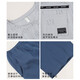 Langsha Pure Cotton Pyjamas Herren Frühling und Sommer 2025 Neue Kurzschlägen mit kurzärztem Shorts High-End-Hauskleidung für Männer von 16763 l [60-70 kg]