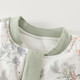 Baby sleeping bag 120g quilted baby pajamas newborn zipper type warm removable sleeves split-leg sleeping bag Forest Story 120g cotton split-leg sleeping bag 100cm