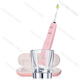 Philips (Philips) Elektrische Zahnbürste HX9362/HX9372 Diamant -Serie Paar intelligente Schallwelle Vibration Ladung HX9911 Lila + 8 hell weiße Pinselkopf + Reinigungsbürste + Mundwasser x2