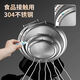 Danube Meng stainless steel colander soy milk filter mesh juice sesame sieve household kitchen noodles and scooping spoon ultra-fine flour sieve 12023 curved ear hook-thickened lock edge (bold plus upgraded super dense double layer mesh-40 mesh filter fine residue