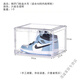 Meikejie's new acrylic fully transparent shoe box storage box AJ magnetic dust-proof and anti-oxidation high-top dormitory storage display cabinet Side-opening large acrylic magnetic suction 46-size high-top shoe six-sided fully transparent in one package (free independent shoe box