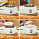 TLXT Japanese Natto Machine Imported Yogurt Fermentation Machine 1.5/L Household Small Automatic Mini Multifunctional Homemade Rice Wine Fermentation Machine Can Divided Cup 1.5L Stainless Steel Liner + 30 Small Phage Powder