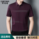 
Cancymar Customized Ice Silk Short Sleeve Shirt Men's Young Men 2025 Summer Middle-aged Droop Business Casual Stripe Stripe Shirt P-9928 Dark Blue M 165 Recommended 90~120Jin [Jin equals 0.5 kg]