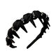 Gu Nai 2025 new style rhinestone wrapped hair hoop high skull tooth comb anti-slip simple outing versatile face wash hairpin women's hair accessories