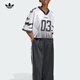 Adidas clover Frauenkleidung 2025 Neue echte Komfort Flip Flop Sport Kurzarm Uniform Kurzes T-Shirt JX9216 XS