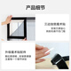 
Made in Jingdong Jingang net mosquito-proof door curtain magnetic velcro hole-free bedroom gauze curtain full magnetic block gray 90*200cm