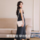 
Miduli maternity dress summer 2025 new large-size suspender skirt vest long skirt maternity dress black XL