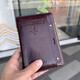 
Nanbowan [Travel Goods] ID storage bag Passport integrated card bag Travel portable air ticket clip wallet bag Anti-theft brushing Shenka [Multi-function storage bag]