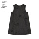 jnby by JNBY新款江南布衣童装圆领A型套头无袖连衣裙25春女童1P2G13570 001/本黑 150 cm