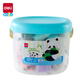 Deli 36 Color Barrel Ultra Light Clay Safety Juguetes para niños Regalo de cumpleaños Regalo de plastilina Arcilla arcilla