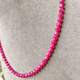 Xiangmanxiu Natural Ruby Necklace with Large Facets 5+ Natural Ruby Necklace with Large Facets 5+