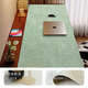 Pupan-Stoffmuster Computer Schreibtisch Matte extra große Standard-Mat Office Desktop Mattenstudie Schreibtisch Schreibtisch Matten Milk Tee Braunes Stoff Muster doppelseitige 2,2 14070 cm Anti-B-Kee-Resistant Full Sheet
