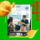 Lays unbegrenzte Kartoffel-Chips Snacks und Snacks Foods 104G Dosenpufffutter Ein-Punkt-N-Slice-Herausforderung mit Finger-Saughut-Schweinefleischgeschmack