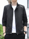 
Romon Chun Autumn Men's Thin Jacket Men 2025 New Stand Collar Jacket Fashion and All-match Casual Trench Coat Jacket Men 686 [Hidden Blue] M [Suggested 80-95 Jin [Jin equals about 0.5 kg]]