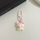 JPHZNB【9764人已购】可爱卡通头套动物少女手机小挂件新款礼物配饰挂饰闺蜜饰品包包钥匙扣垫片挂绳小东 【4个装】 贝儿头套动物  - 组合一套