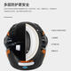 Anchi helmet (Anchi)yongfu motorcycle helmet full helmet men and women electric car electric car safety helmet winter anti-fog warm and light 688 orange pattern [anti-fog style] All size