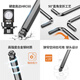 No.1 Factory electroplated silver hexagonal hexagonal screwdriver wrench long ball head 9-piece set