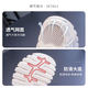 Huili Children's Shoes Sports Sports Shoes 2025 Summer Nuevos zapatos de malla transpirable Boys Boys Casual Mesh Panel Shoes White Pink -0261 34
