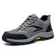 Arbeitsschutzschuhe für den neuen Stil für den neuen Stil von Männern atmungsaktiv, geruchssicher, Anti-Smashing, Anti-Punktur, Stahlgeschützte, sichere Arbeitsschuhe für Baustelle S515 Gray Kevlar Mittelsohle-National Standard LA-Zertifizierung 42