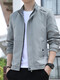 
Romon Chun Autumn Men's Thin Jacket Men 2025 New Stand Collar Jacket Fashion and All-match Casual Trench Coat Jacket Men 686 [Hidden Blue] M [Suggested 80-95 Jin [Jin equals about 0.5 kg]]