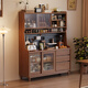 Kao solid wood sideboard against the wall integrated multifunctional living room simple wine cabinet storage cabinet 908#160*40*173cm