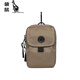 Kangaroo Men's Fitness Small Bag Mountaineering Messenger Bag Waterproof Nylon Canvas Bag Mobile Phone Bag Fashion Multifunctional Sports Arm Bag Khaki