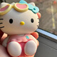 Hello Kitty color-changing KT cat bag pendant small bag keychain cute to send to girlfriend color-changing kitty pendant