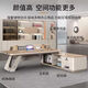 Boss desk executive desk simple light luxury office president desk paint combination general manager office desk and chair 1.8 meters boss desk auspicious U-shaped feet