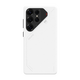Aulumu S25 Full-Inclusive-Mobiltelefonhülle geeignet für Samsung S25 Ultra einfacher Ledermagnet-Telefonhülle Aluminiumlegierung Wärme Dissipation Fenster Spezielle Magsafe-Schutzhülle weiß
