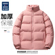 
GENIOLAMODE Semir Group Cotton Clothing Men's Solid Color Versatile Collar Coat Coat Casual Men's and Women's Bread Clothing