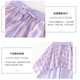 Yoyo One (Yoyo One) Mädchen Sommeranzug 2025 Neue Kinderstreet Dance Kostüme für Mädchen Sommer -Outfit Dopamine Sommeranzug 15290 Lila + 9889 Weiß 150 cm