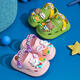 Hao'e Kindersandalen Mädchen Höhlenschuhe für Kinderhöhlenschuhe für den Sommer Strand in der Innenräume Baby Baby Baby Baby Baby Baby Rosa Einschicht weicher Sohle Sohle -Loch -Schuhe 14,5 150 mm für 2223 Größen geeignet