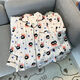 S.SOFEA Cloud Coder Pajamas El traje de gato de manga larga para mujeres se puede usar fuera de ropa para el hogar 826#Love Cat 170 m