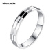 Miss JuJu PT950 platinum ring for men and women, platinum couple ring, wedding engagement ring, plain ring ring, live single, about 3.2g, more refunds based on actual delivery