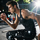 Under Armour Under Armour 2025 Spring Herren Heatgear High Elastic Weste Schnell trocken Fitness ärmelloses Trainingshemd 1368352 1368352-001 Schwarzes Hauptbild s
