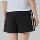 Adidas Frauensportanzug 25 Sommer Neuer lässige klassische klassische, atmungsaktive kurzärmelige T-Shirt Lose Fünfviertel Hosen Shorts Zweiteiler GL0722+JE1309 S