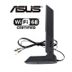华硕（ASUS）华硕b660 b760 z690 z790 Z890 WiFi6e WiFi7蓝牙磁吸天线 易拆 华硕wifi6鲨鱼鳍天线 金色螺纹