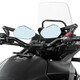 Loboo de motocicleta cruda plegable retrovisor espejo universal modificado de aluminio aleación anti-caza espejo espejo grande reflector rm03 retrovisor plegable negro espejo 683 accesorios de tornillo paquete