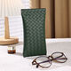Jingga Nouvelles verres de rangement Sac de verres portables sac anti-pression Boîte de verres tressés Lunettes de soleil Sac de rangement Lunettes de soleil Boîtes