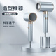 Sangsha high-speed hair dryer for hair use, household hair dryer, light sound, negative ions, high power, no harm to hair, high wind power, constant temperature, large air volume, quick drying electric air blower 2400W hair care hair dryer, high configuration and high rotation 2400w, porcelain white