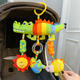Jingruo Baby Spielzeug Kinderwagen Anhänger Regenbogen Bett Glock