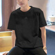 
Adidas short-sleeved T-shirt for men's summer 2025 new knitted breathable loose comfortable round neck casual sportswear half-sleeved IR5266 black L Recommended 155-175Jin [Jin equals 0.5 kg]