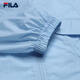 Fila Damens gewebte Jacke Yang mi gleicher Stil 2025 Herbst Neue Mode lässig Lose Sonnenschutz Kapuze mit Hanging Blue-lb M 165/84a/m