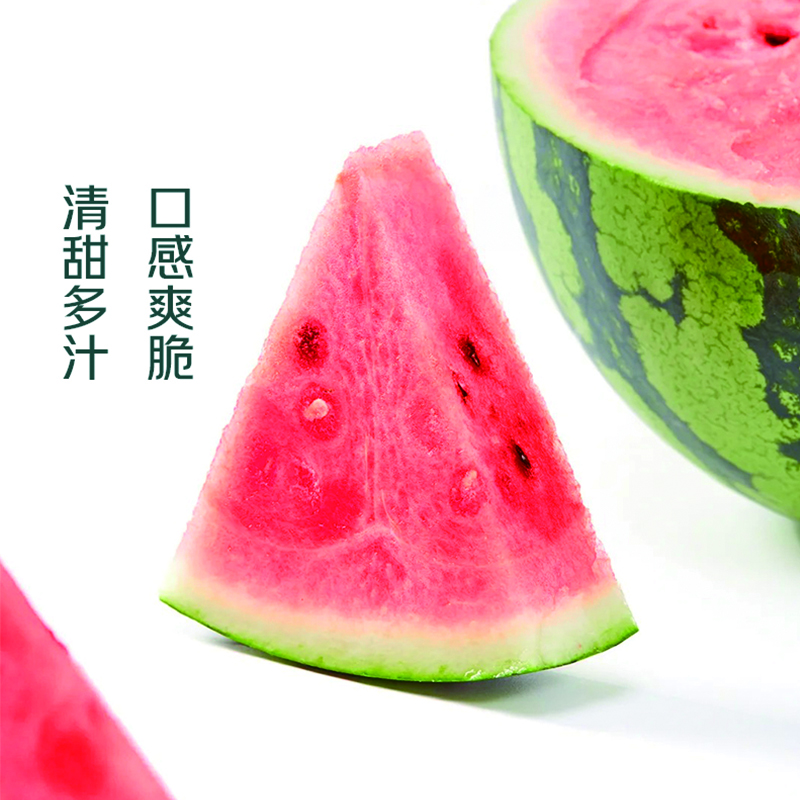 【产地直采】麒麟奶油西瓜 约5.5kg