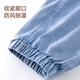 Benny Road boys Tiansi Jeans 2025 cool mosquito-repellent pants for summer children's summer sun protection and breathable casual pants thin

