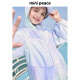 MiniPeace太平鸟童装夏新女童防晒服FBBCF2601 晚雾紫 140
