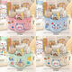 Porte-enclos rotatif Cylindre cosmétique épaissis de la papeterie de bureau multi-fonctions de rangement de rangement de stockage de stockage cosmétique 1 pack [boîte de rangement en rotation]