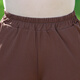 Ziyan Mother y ancianos Mother Sports para mujeres 2025 Summer Nuevo traje de vestimenta de dos piezas de dos piezas para mujeres de mediana edad de 50 años para mujeres 831 Brown 3xl (recomendado 115-130Jin [Jin equivale a 0.5 kg])